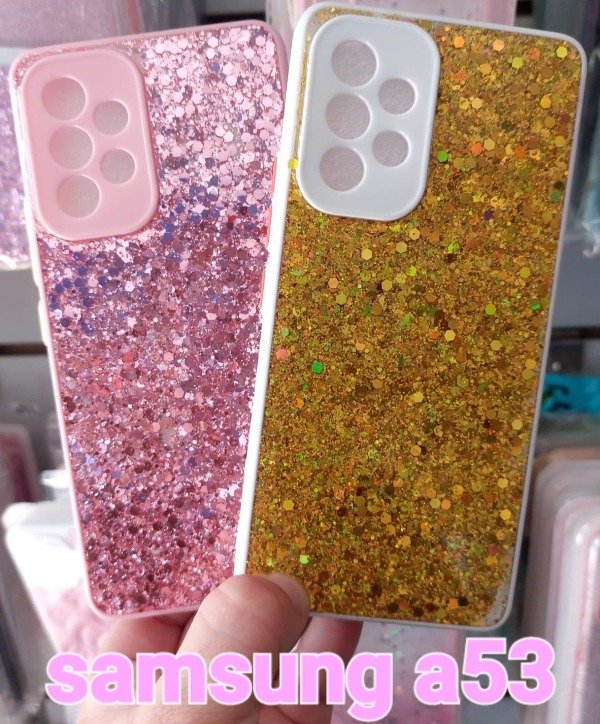 Producto - Fundas brillos. Samsung a53