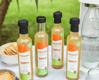 Producto - Vinagre de Manzana especiado con Romero - Sin Pasteurizar 250cc