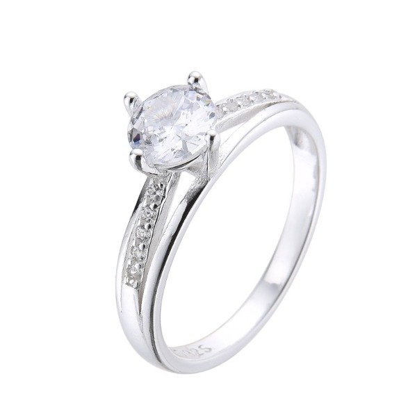 Producto - Anillo compromiso piedra 6mm