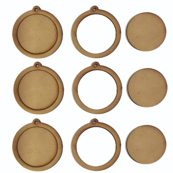 Producto - Bastidores Bordado Mini X 20 Unidades Mdf Madera