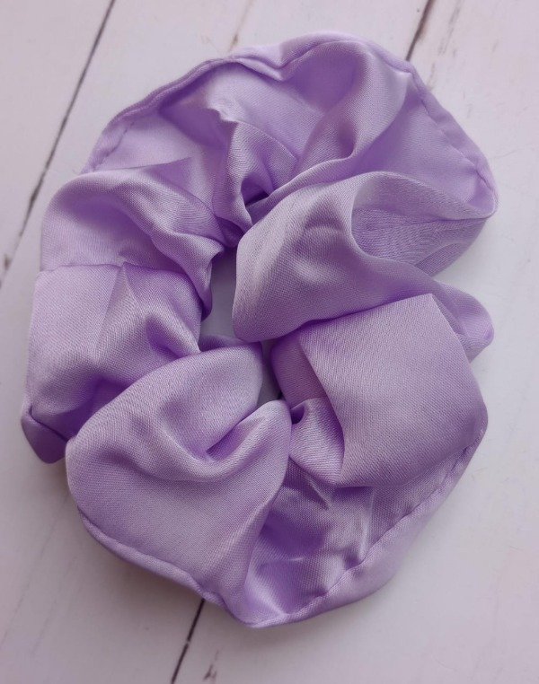 Producto - Scrunchie de Raso - Lila