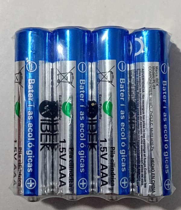 Producto - Pilas AAA Ibek