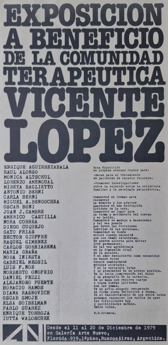 Producto - Afiche Exposición Galería Arte Nuevo, 1979 - Berni, Noé, Suárez, Boni, etc. - 0