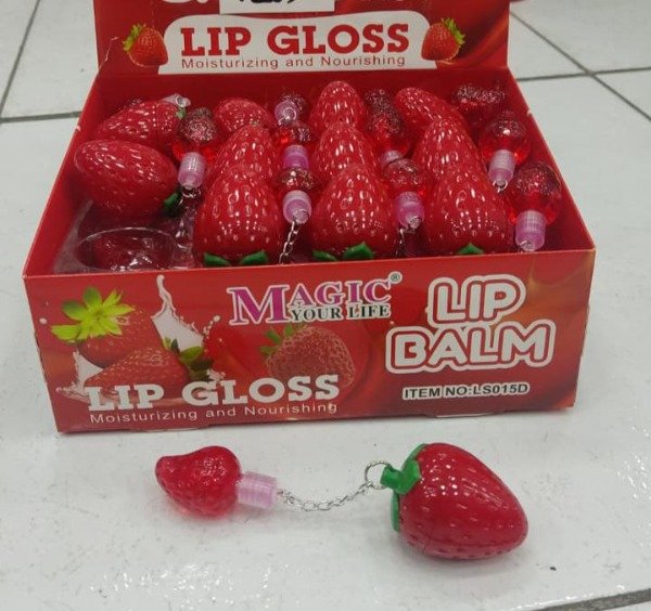 Producto - LB10618 LIP GLOSS DOBLE FRUTILLA