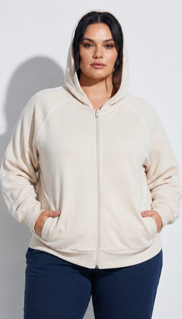 Producto - Campera Scuba tiza