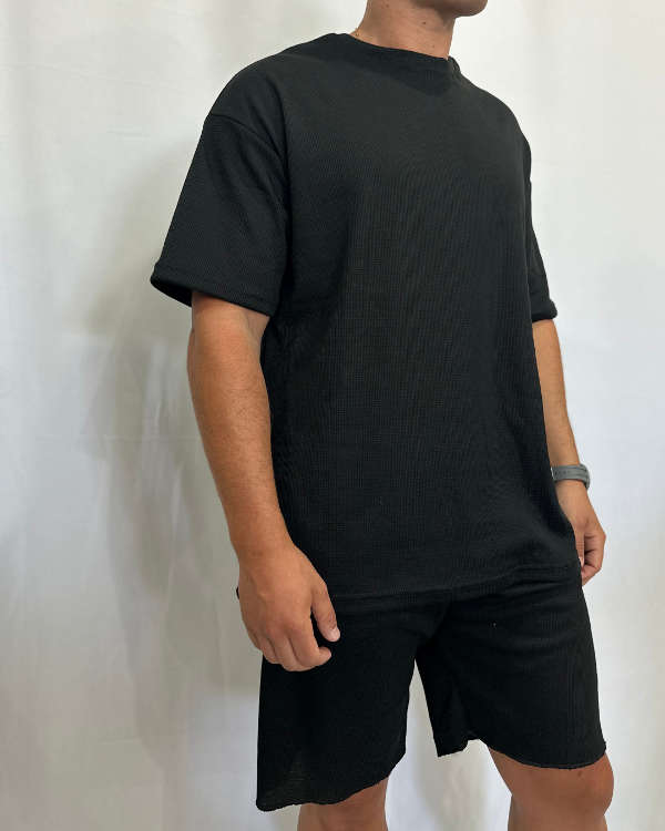 Producto - Conjunto de Waffle negro
