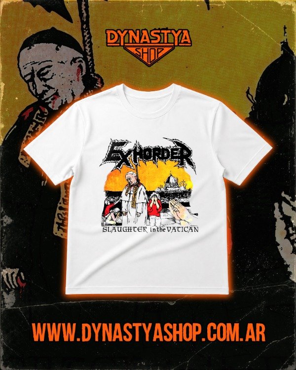 Producto - Remera - Exhorder - Slaughter In The Vatican