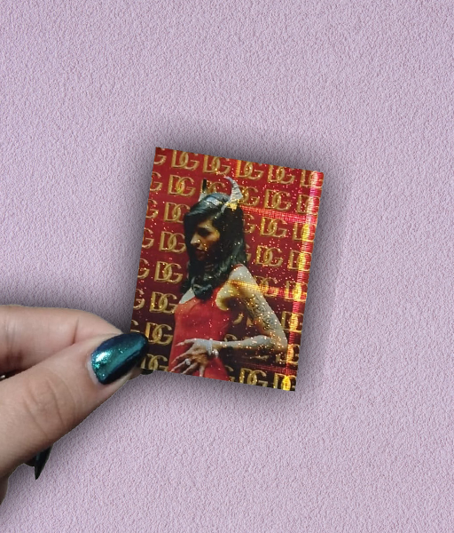 Producto - STICKER HOLOGRÁFICO - CAZZU - DOLCE