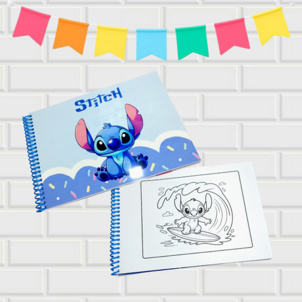 Producto - Libro Para Pintar Stitch
