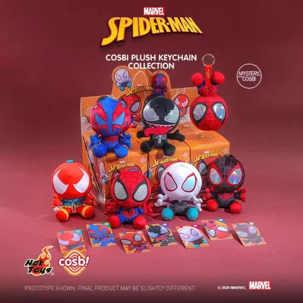 Producto - BLIND Box. SPIDER-MAN - Peluchito Llavero (Por unidad)