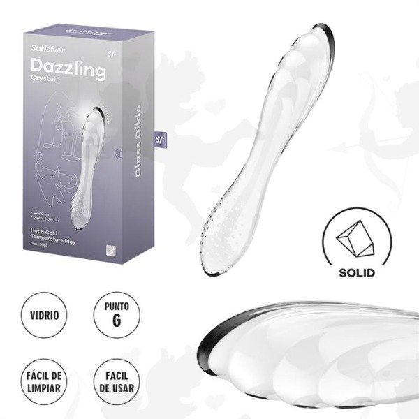 Producto - Dazzling Crystal  Dildo de cristal solido