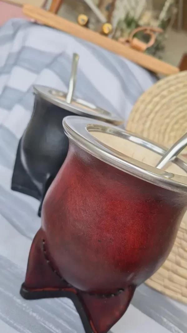 Producto - Mate forrado en cuero