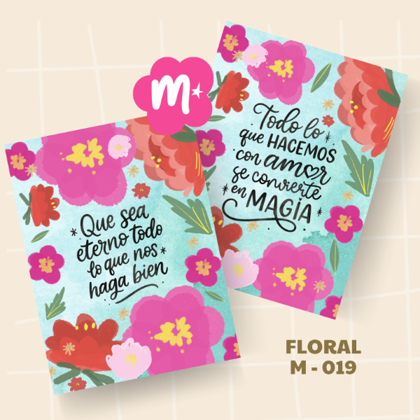 Producto - FLORAL M-019