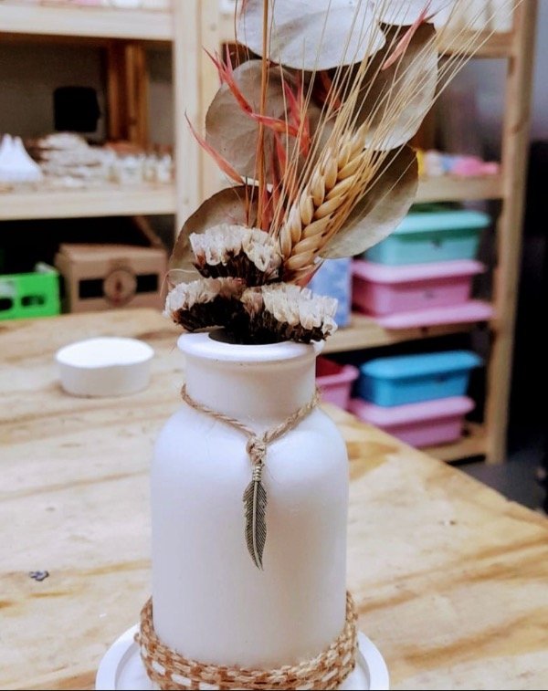 Producto - Set botellita plumita y guarda (incluye ramo)