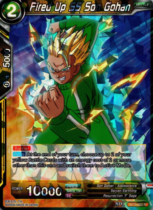 Producto - BT5-082	Fired Up SS Son Gohan FOIL - MIRACULOUS REVIVAL