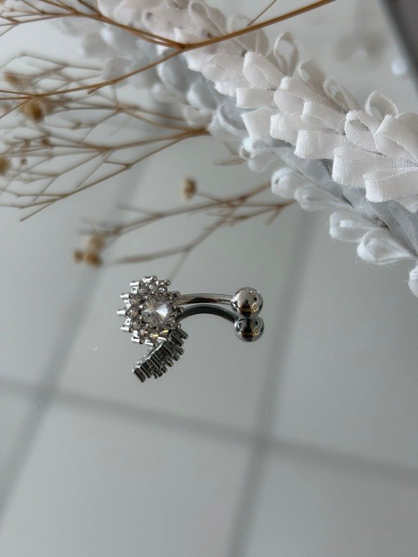 Producto - Piercing ombligo flor - 1