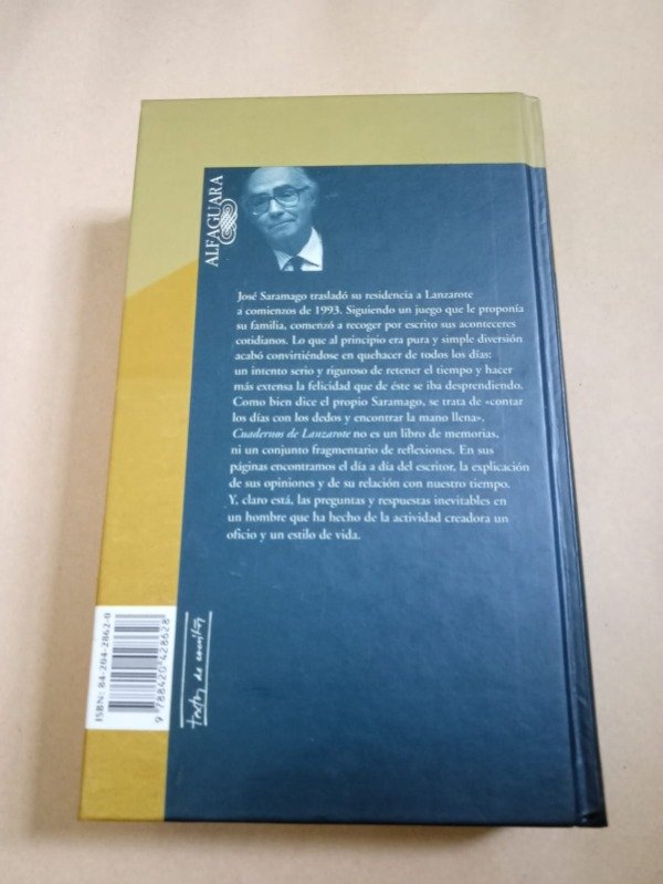 Producto - Cuadernos de Lanzarote 1993/1995 - José Saramago - Alfaguara 1997 - Tapa dura - 1