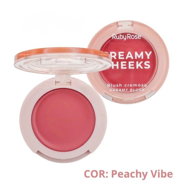 Producto - Rubor cremoso Tono Peachy Vibe Ruby Rose