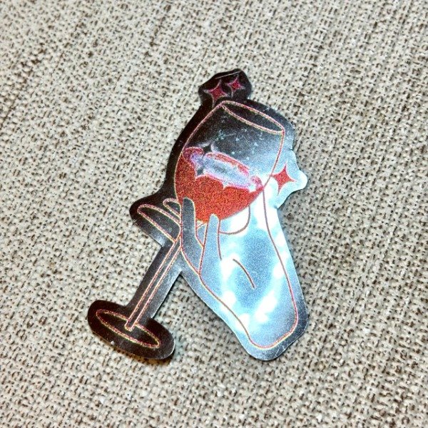 Producto - Copa de vino plateado