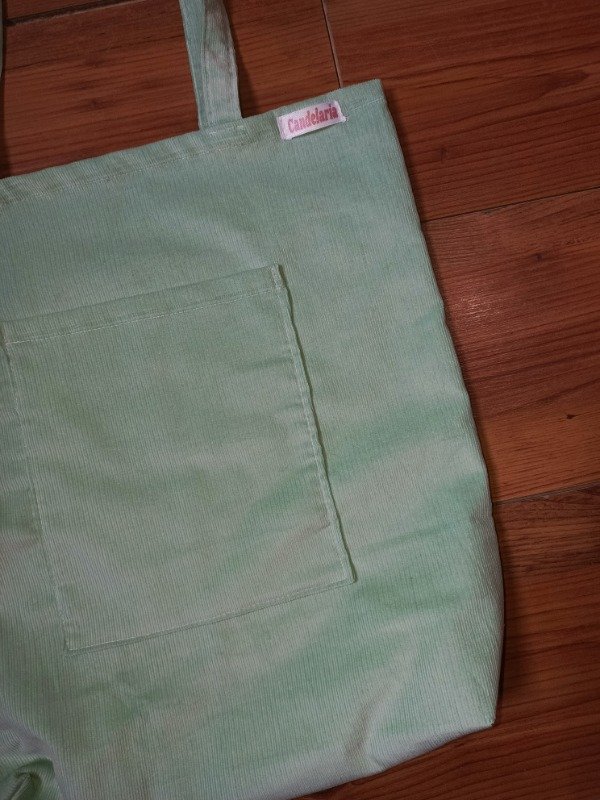 Producto - Tote verde agua