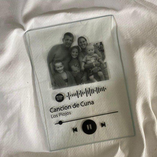 Producto - Placa Cancion Personalizada