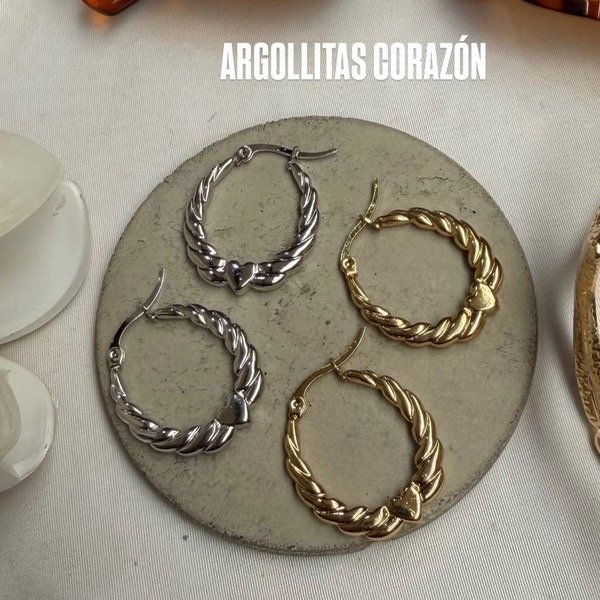 Producto - Argolla Corazon