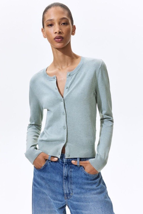 Producto - Cardigan HyM verde mujer - 0