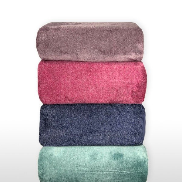 Producto - FRAZADA FLANNEL HOTEL MELANGE