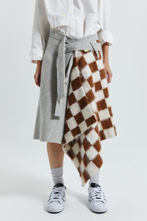 Producto - Falda caucus gris x L-B