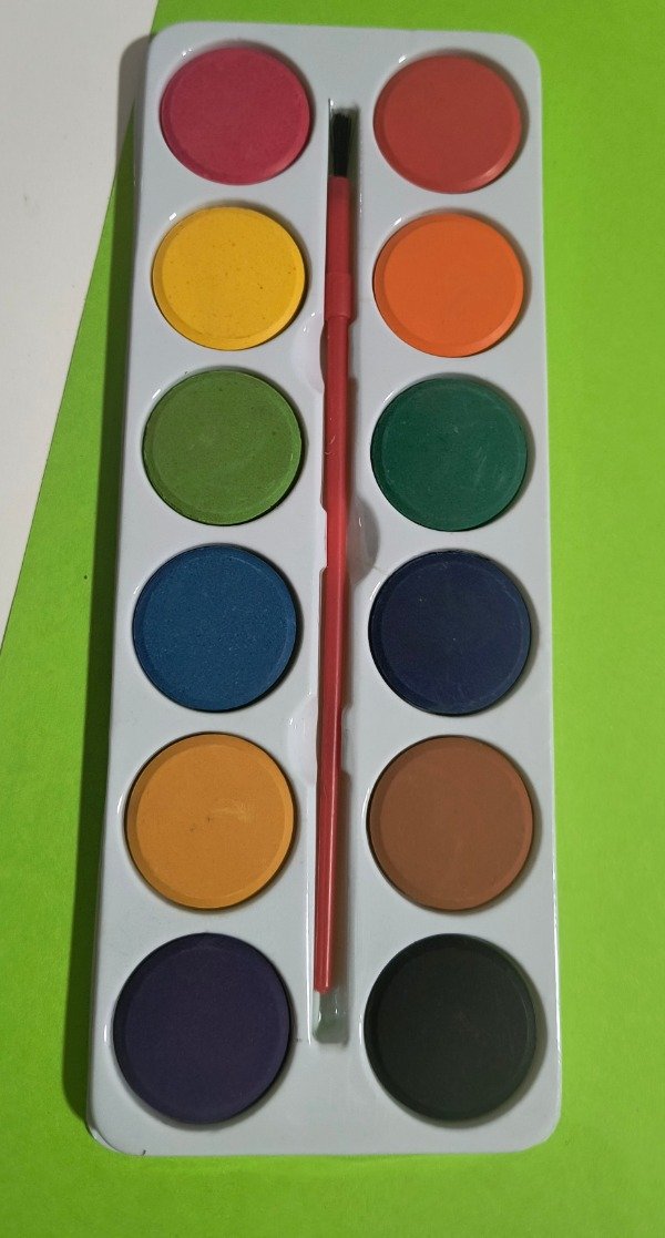 Producto - Acuarelas x 12 colores ezco