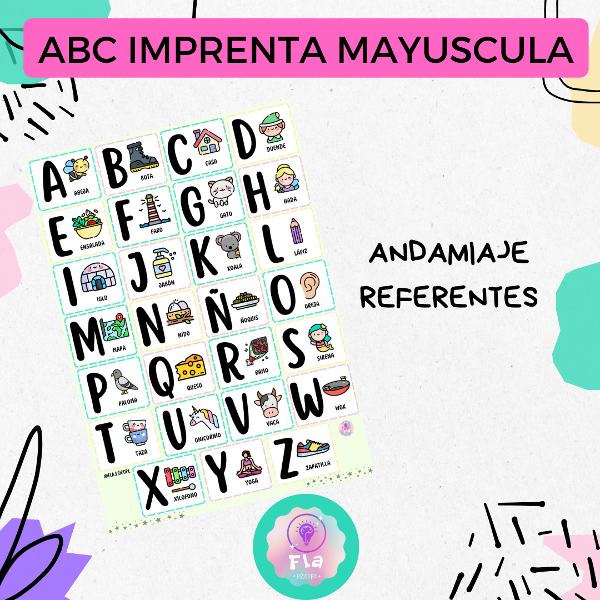 Producto - ABC imprenta mayúscula