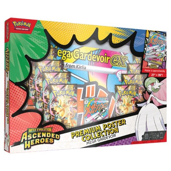 Producto - ASCENDED HEROES Premium Poster Collection - Mega Gardevoir INGLES SELLADA