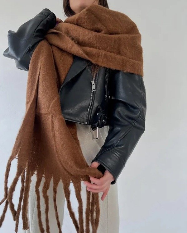 Producto - Mantón nube marrón