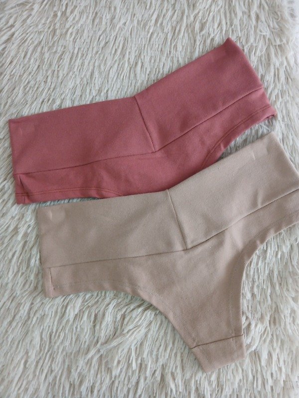 Producto - Culotte algodon cintura alta x2 T.M