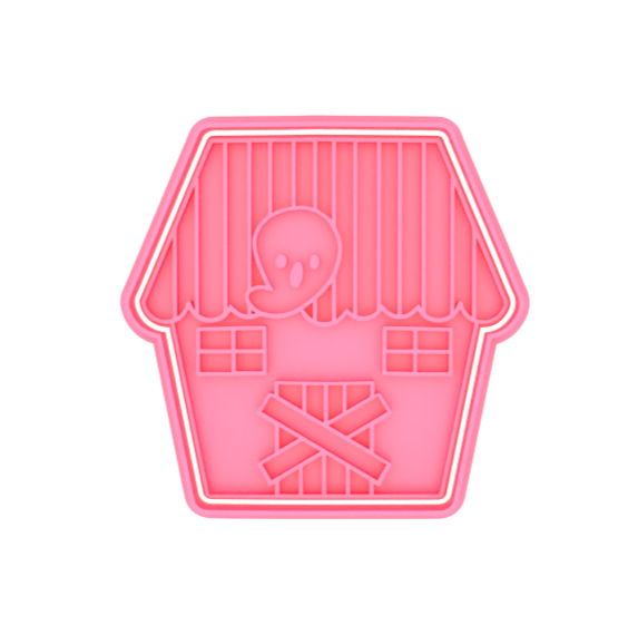 Producto - Cortante con Stamp Casa Halloween 1