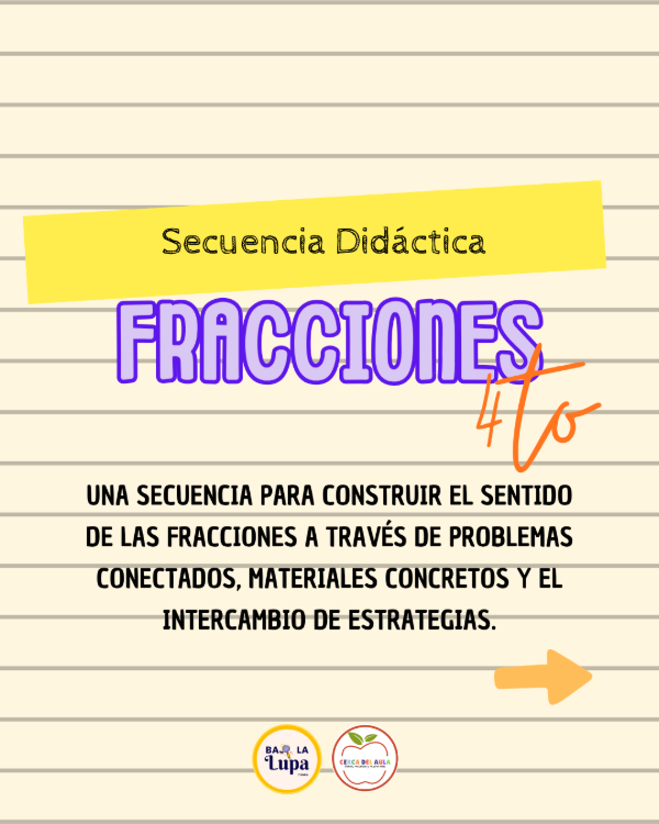 Producto - Secuencia Didáctica Fracciones I 4to grado