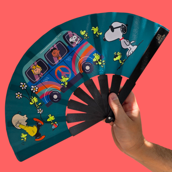 Producto - Abanico NEÓN "Snoopy 70's" -Con accesorios-