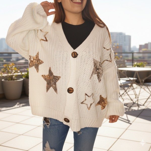 Producto - Cardigan Estrellas