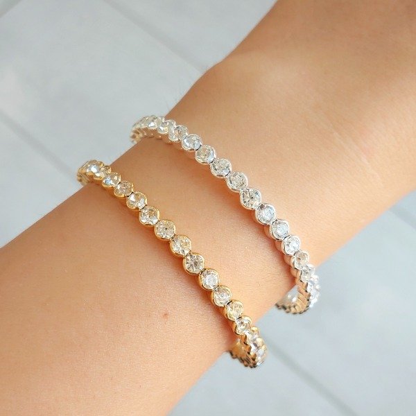 Producto - Pulsera flexible cubics redondos