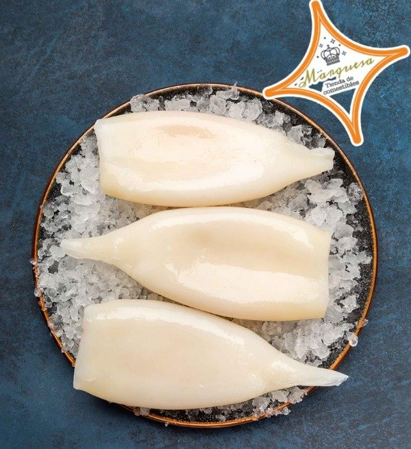 Producto - TUBOS DE CALAMAR Enteros 600g