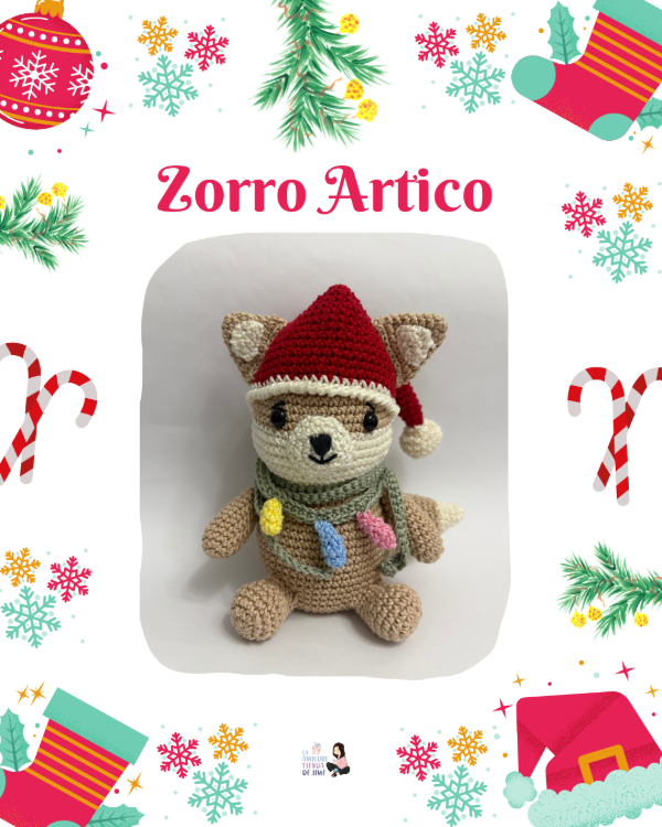 Producto - Guia de tejido Zorro Artico