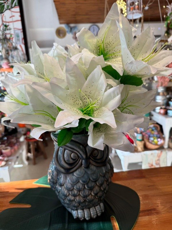 Producto - Ramo de lilium blancas 50cm (Efectivo: 8.000)