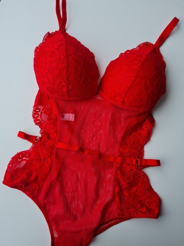 Body de encaje y microtul - 2054 — imagen 5