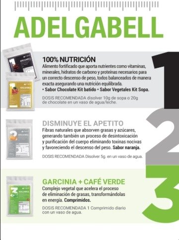 Producto - ADELGABELL KIT SOPA 14 DIAS - VITABELL
