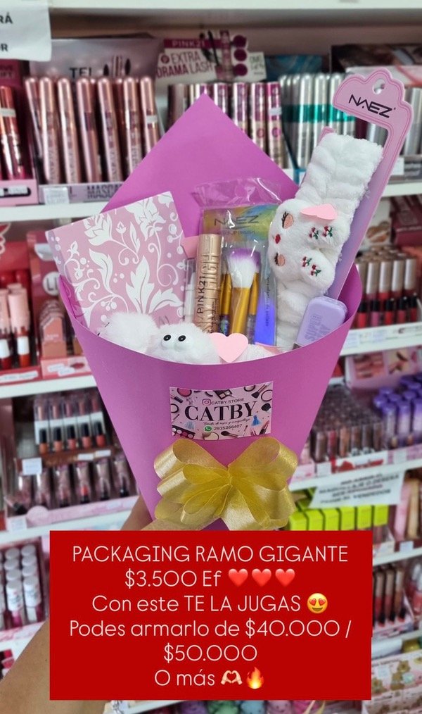 Producto - RAMO MAQUILLAJE GRANDE SOLO EL ARMADO