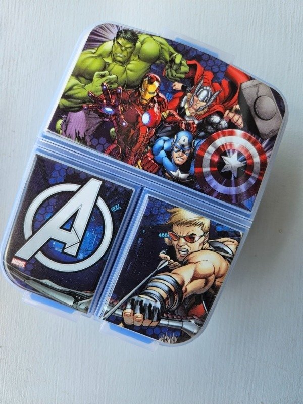 Producto - Tupper 3 divisiones Avengers