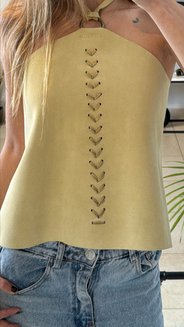Producto - Top Cuero Pampa SS25/26