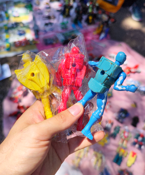 Producto - Set Dino Trueno x3 Mc Donalds Red, Blue, Yellow Power Rangers - 1