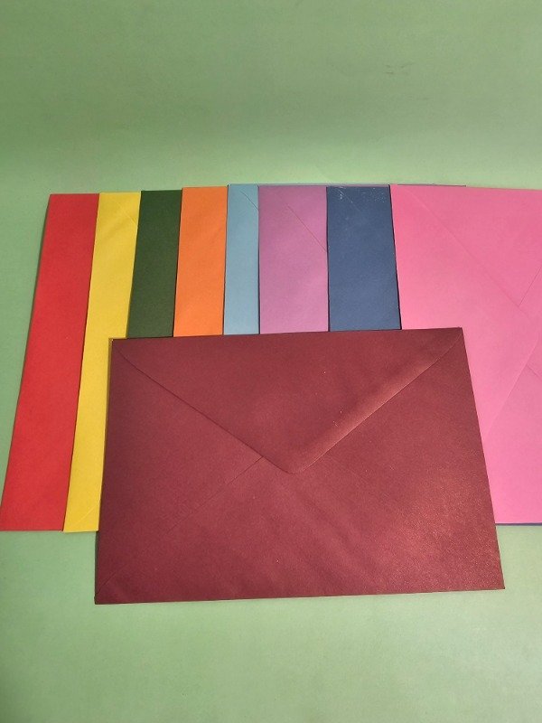 Producto - Sobre carta de color