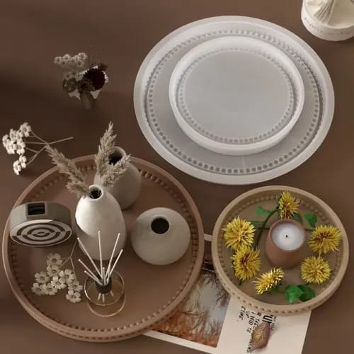 Producto - Molde Bandeja Redonda borde Bubble